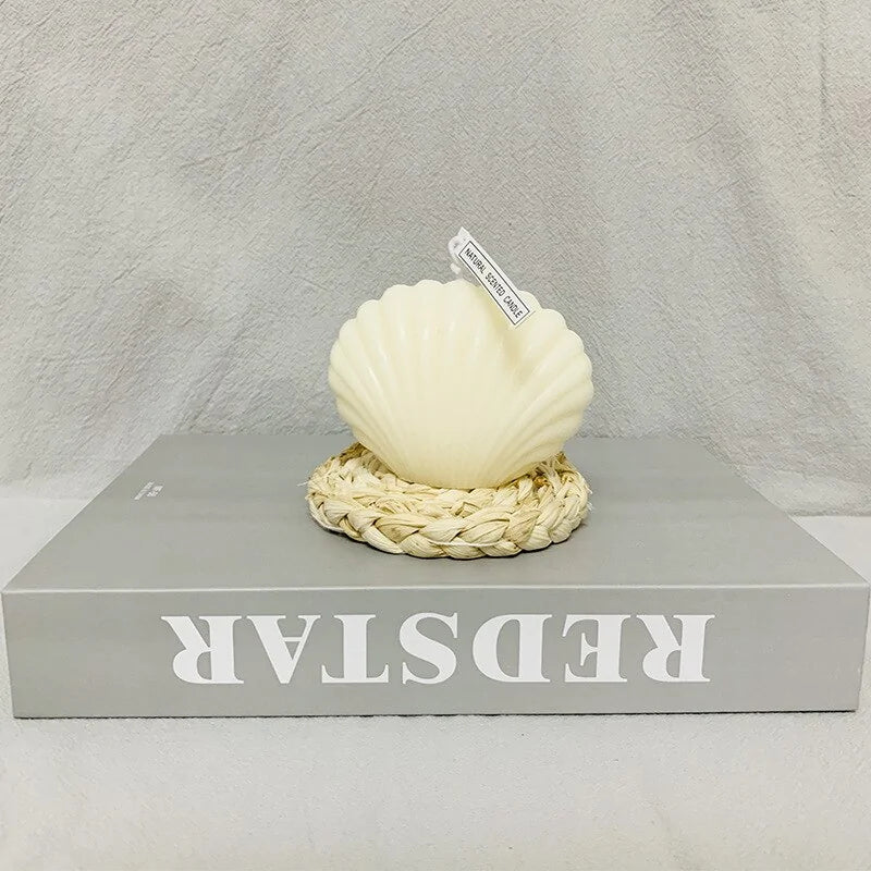 Shell Candle: Versatile Home Decoration & Gift My Store