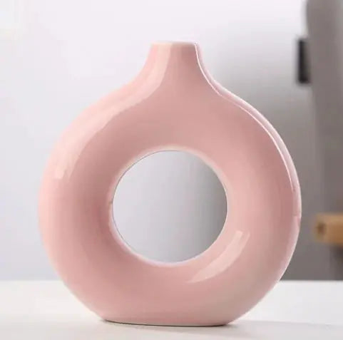 Ceramic Donut Vase Home Decor Images V2