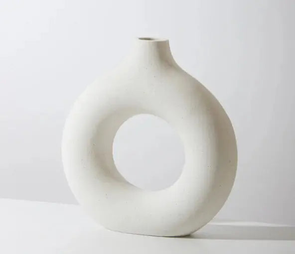 Ceramic Donut Vase Home Decor Images V2