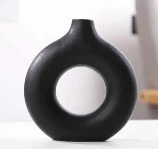 Ceramic Donut Vase Home Decor Images V2