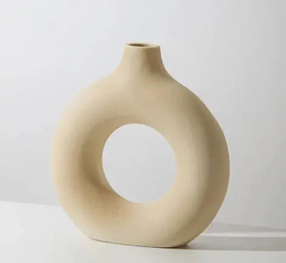 Ceramic Donut Vase Home Decor Images V2