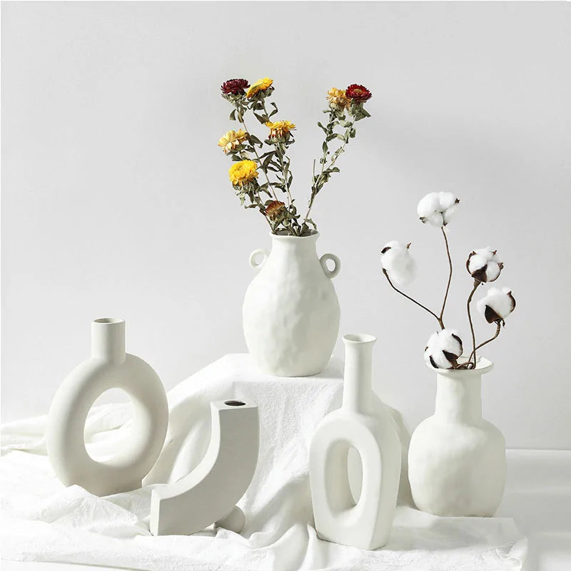 Nordic Ceramic Vase Home Decoration Ornaments My Store