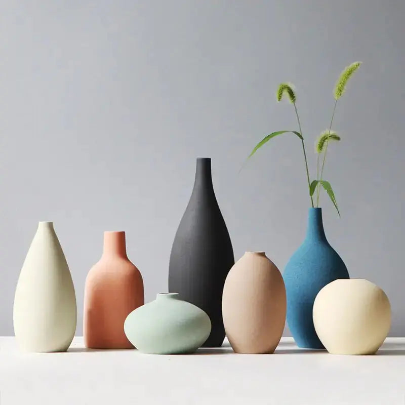 Nordic Ceramic Vases Home Decor Images V2