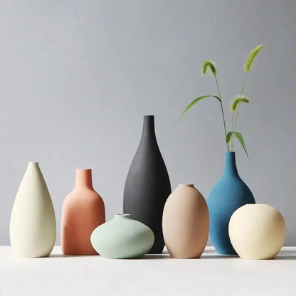 Nordic Ceramic Vases Home Decor Images V2