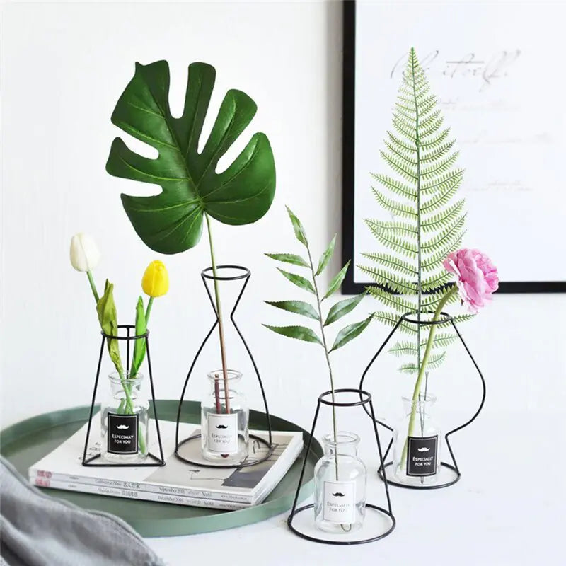 Nordic Style Iron Flower Vase My Store