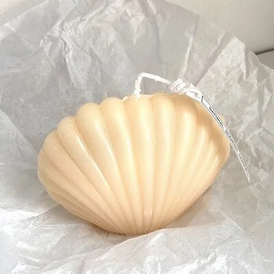 Shell Candle: Versatile Home Decoration & Gift My Store