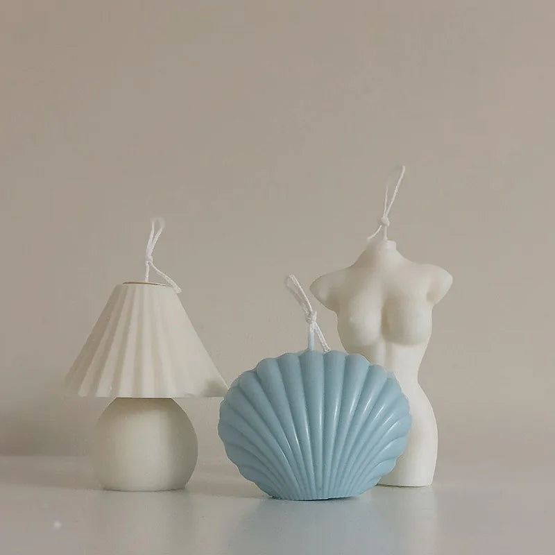 Shell Candle: Versatile Home Decoration & Gift My Store